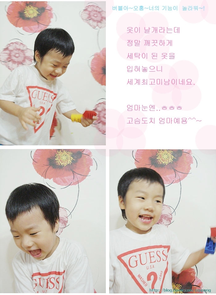버블세탁 이미지