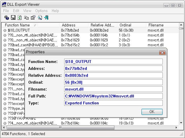 dll export viewer 64bit v1.60(장난아님) : 네이버 블로그