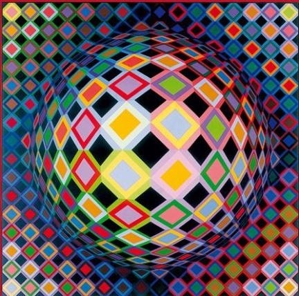 [옵아트] 추상화가 빅토르 바자렐리 Vasarely, Victor