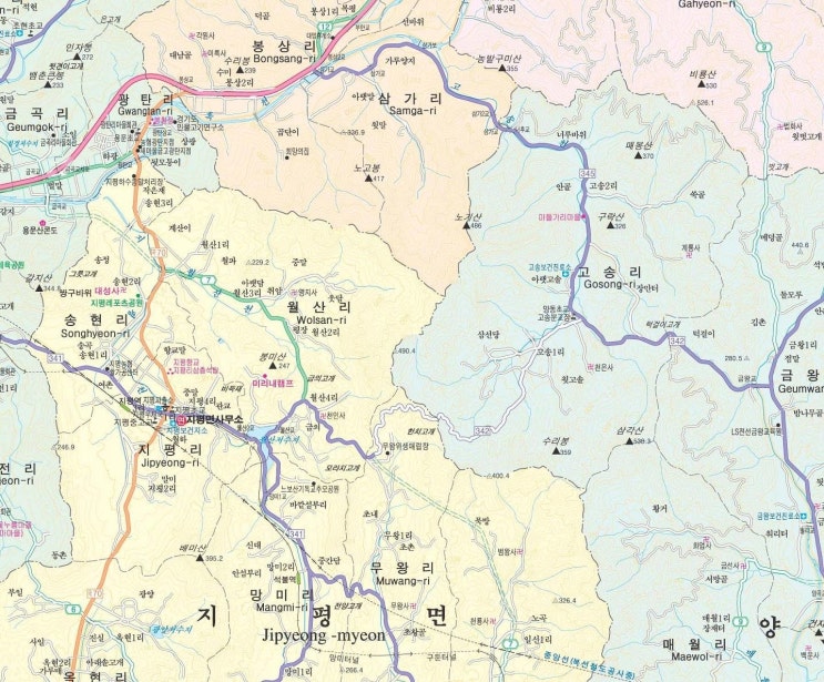 구락산 정상 이미지