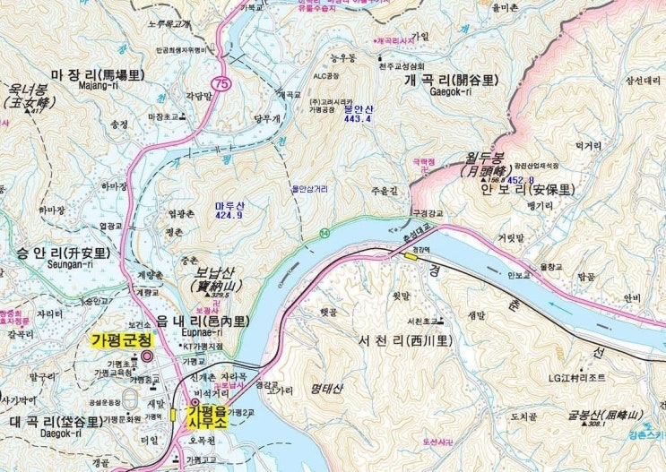 월두봉 정상 이미지