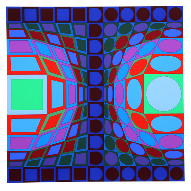 옵아트 : 옵아트의 대가 Victor Vasarely의 멋진 작품들