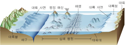 중학과학) 해수의 성분과 운동 해수의 온도와 해저 지형 : 네이버 블로그