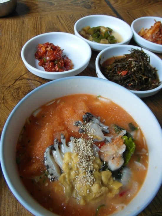 한그릇전복물회 이미지