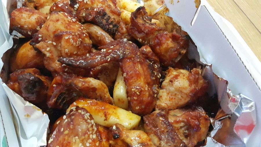 구어바베큐치킨 이미지