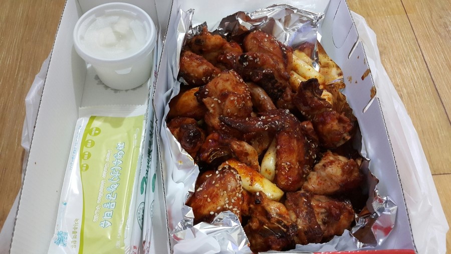 구어바베큐치킨 이미지