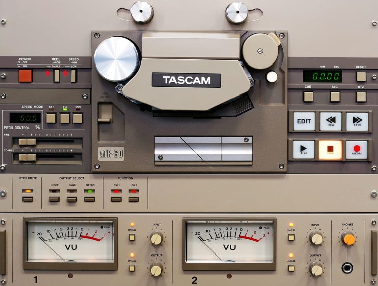 타스캄 몬스터급 릴데크 TASCAM ATR-60-2HS : 네이버 블로그