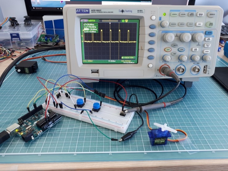 라이브러리를 이용해 서보모터 제어하기 네이버 블로그