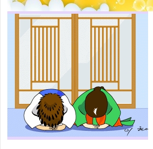 절하는 그림~세배그림, 세배이미지(36) : 네이버 블로그