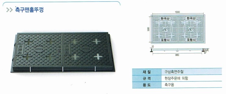 맨홀뚜껑 주철맨홀뚜껑 원형맨홀뚜껑 단가 가격 규격 종류 살펴보기 : 네이버 블로그