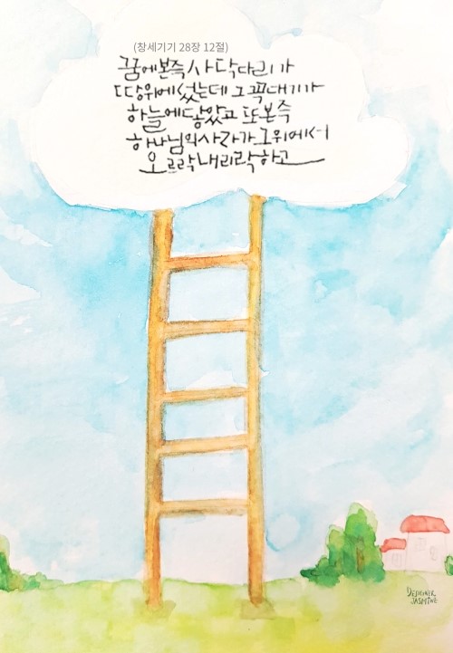 사닥다리 이미지