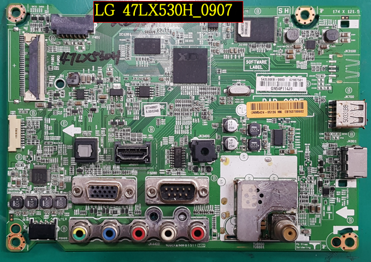 엘지 42LX530H 메인보드 EAX66302805 : 네이버 블로그