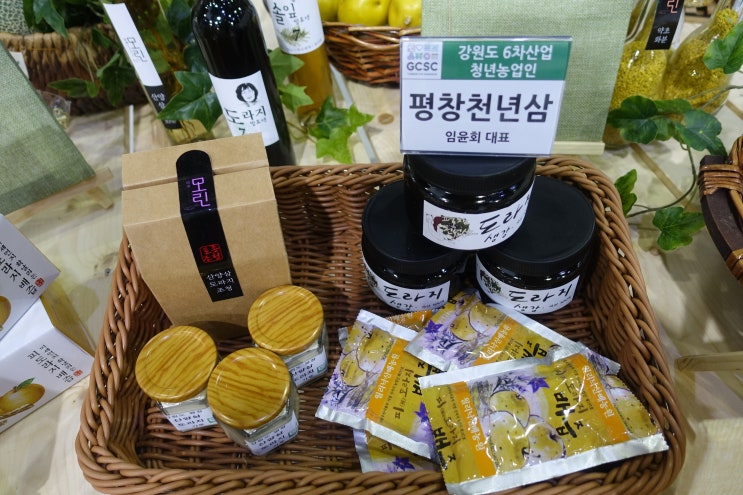 평창천년삼 이미지