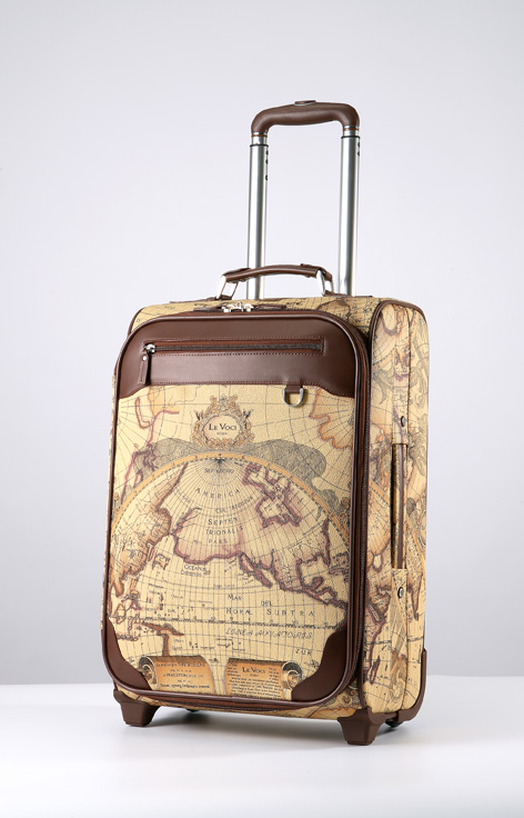 [이태리 명품 Le Voci] 르보치 PVC 고지도 기내용 20인치 가방, LVKH-1207S