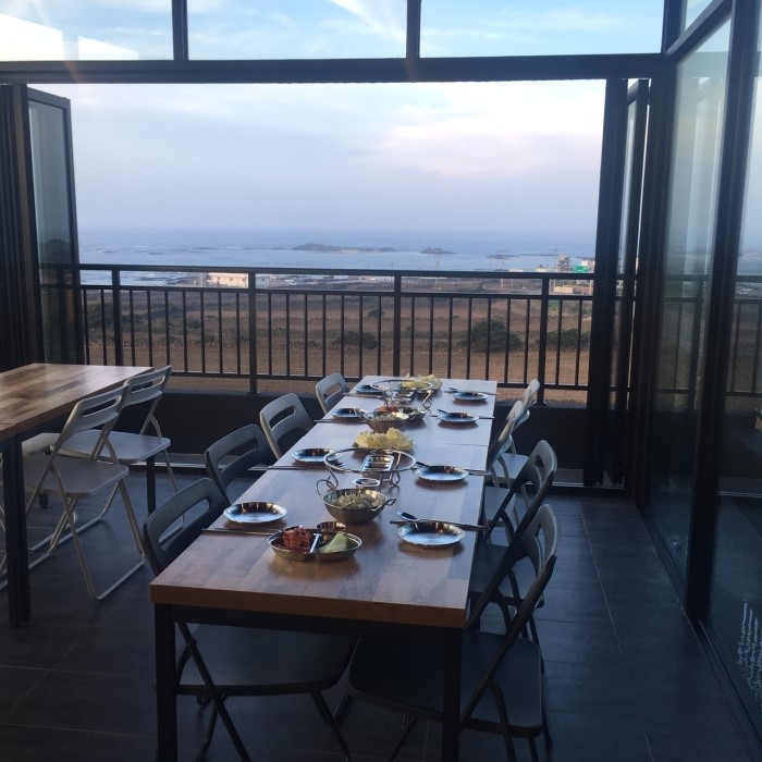 제주도메르블루게스트하우스파티 이미지