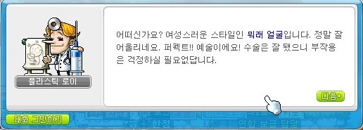 메이플헤어 이미지
