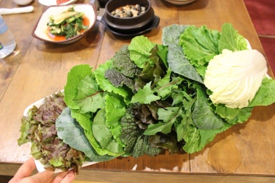 민들레쌈밥 이미지