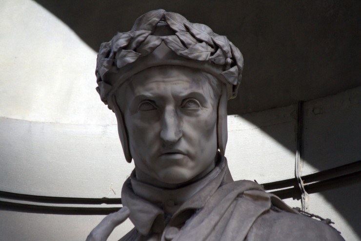 우피치 열주 벽감에 있는 르네상스 시대 28인의 조각상 09. 단테 알리기에리(Dante Aligheri) 네이버 블로그