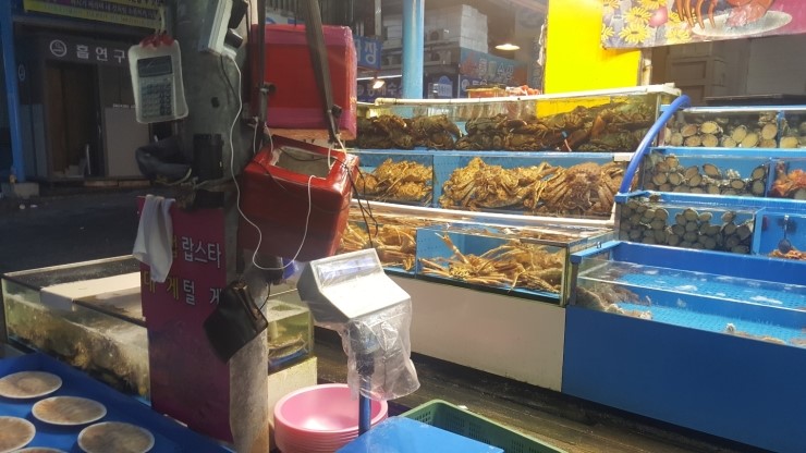 시장횟집 이미지