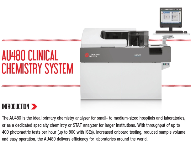 BECKMAN AU480 Chemistry Analyzer : 네이버 블로그