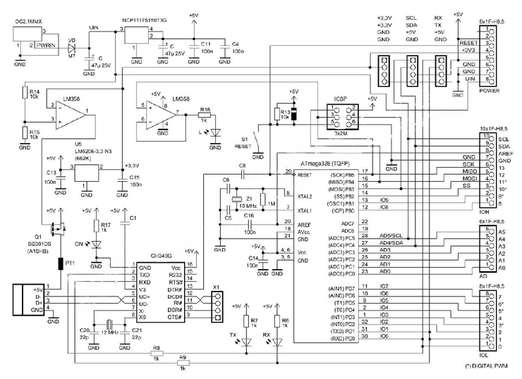 Arduino clone uno r3 nano 