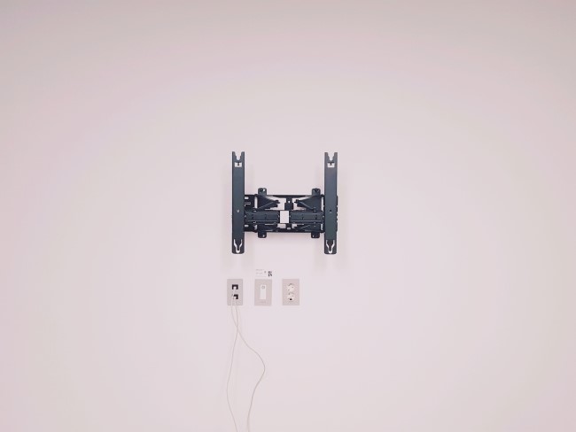벽걸이티브이tv티비방문설치셋톱 이미지