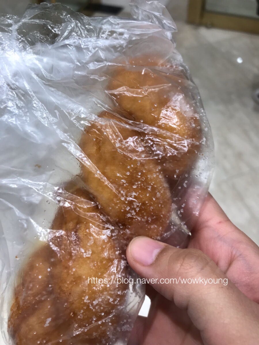 삼태기도너츠 이미지