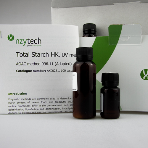 [총 녹말(전분) 측정/분석 키트] Total Starch HK assay kit, UV method [AK00281