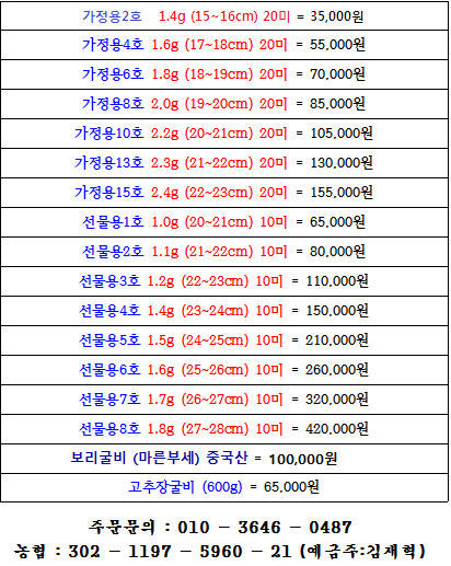 영광직판굴비 이미지