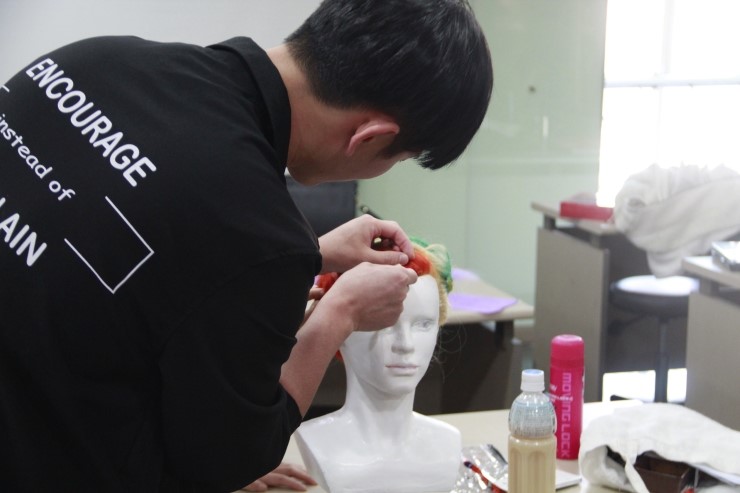 헤어디자인 이미지