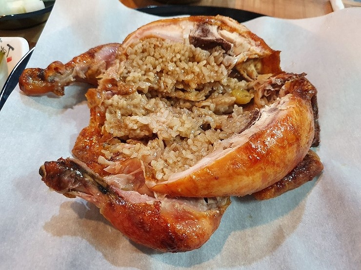 옥돌구이 통닭 이미지
