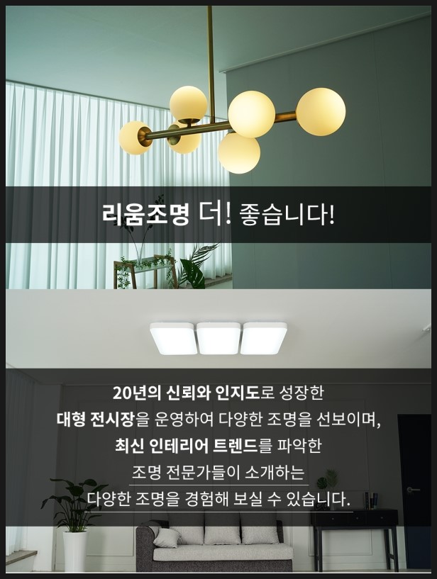 리움조명 이미지