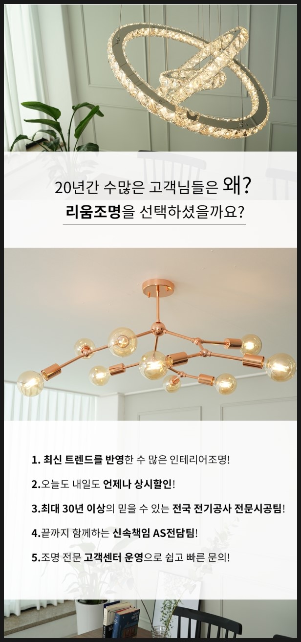 리움조명 이미지