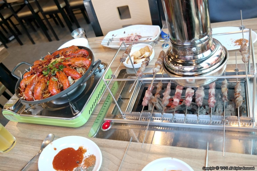 여기다양꼬치 이미지