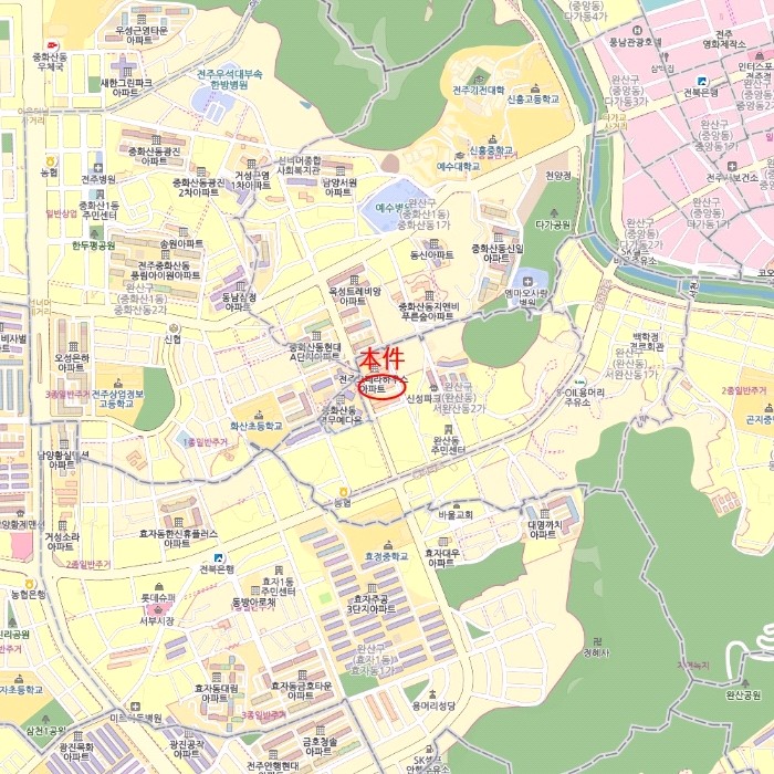 전주화산초등학교 이미지