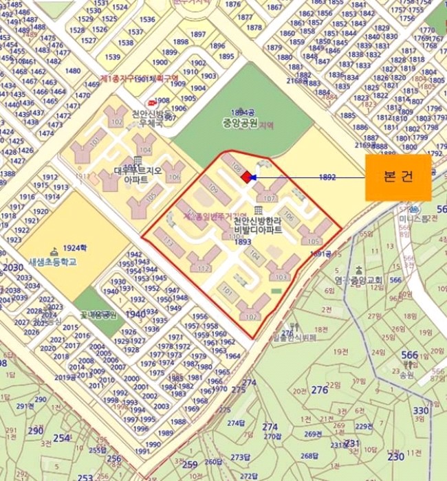 천안새샘초등학교 이미지