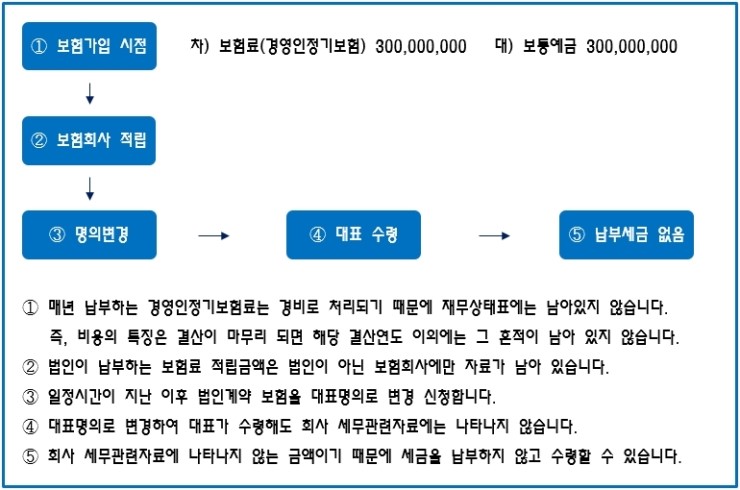 경영인정기보험 대표가 꿀꺽할 수 있을까 네이버 블로그