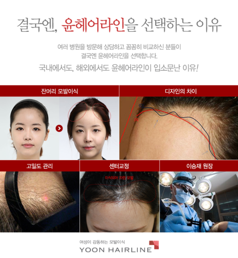 라인헤어 이미지