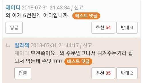 원닭강정 이미지