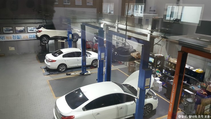 르노삼성지정정비코너 이미지