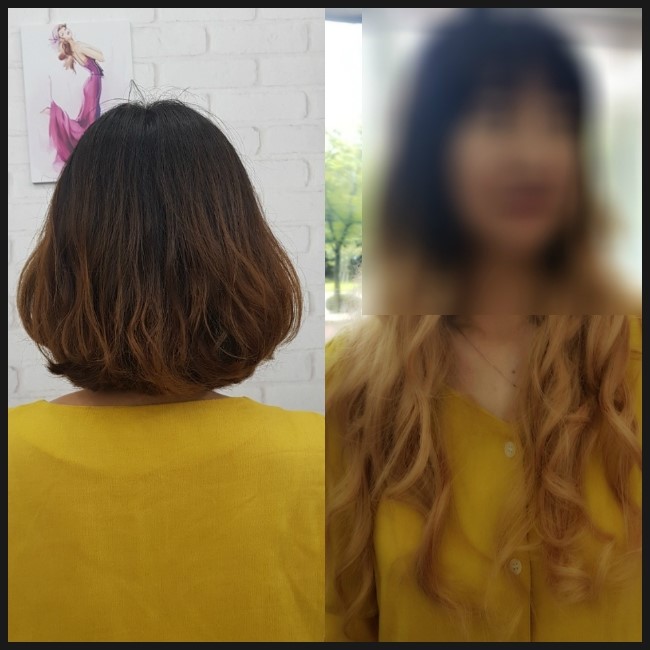 설레임헤어 이미지
