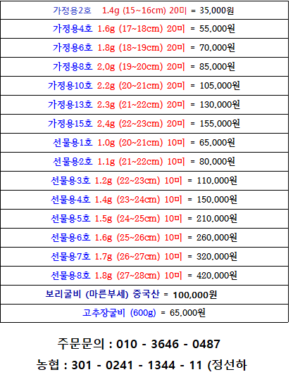 영광직판굴비 이미지