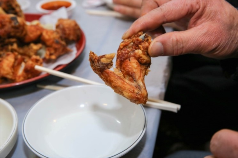 팔경마늘통닭 이미지