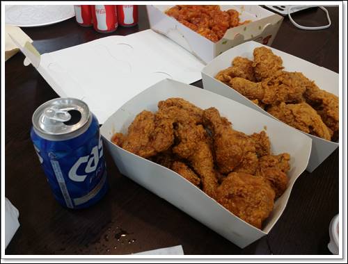 치킨 좋아 이미지