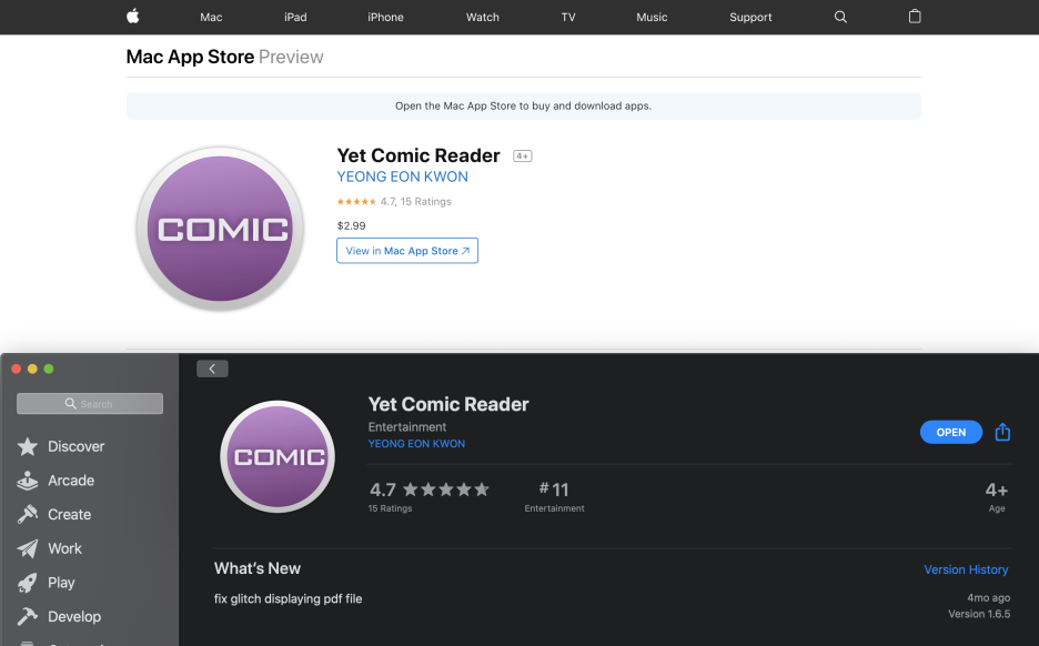 Yetcomic reder