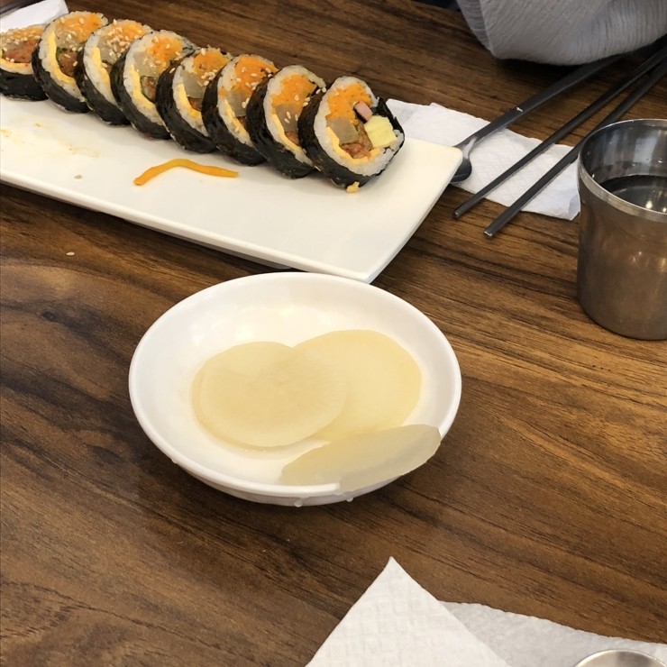 짱금이김밥 이미지