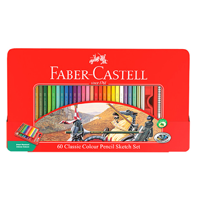 파버카스텔 일반 색연필, 60색 