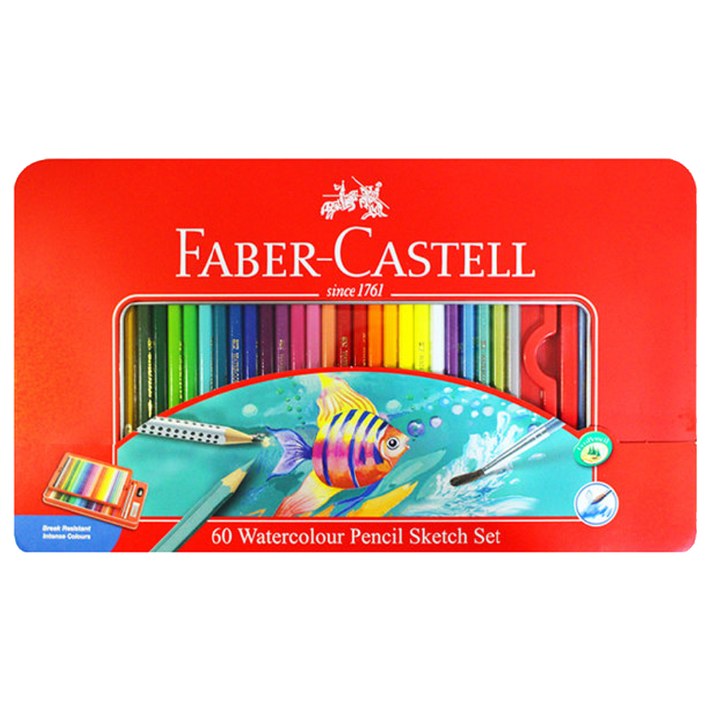 파버카스텔 수채 색연필, 60색 