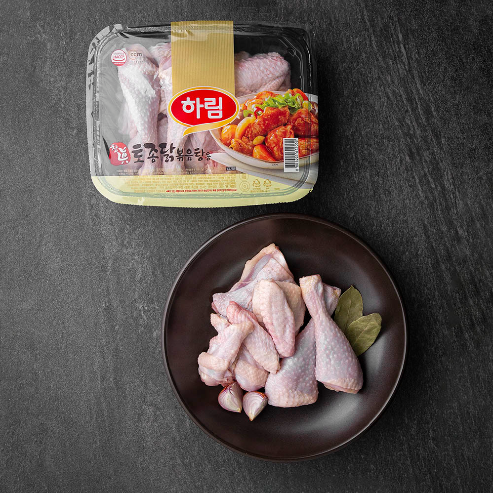 하림 참진 토종닭 볶음탕용 (냉장), 1kg, 1개 