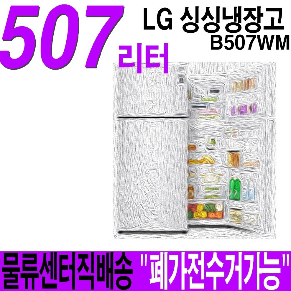 SKB 신규가입 LG전자 507L일반형냉장고 B507WM 